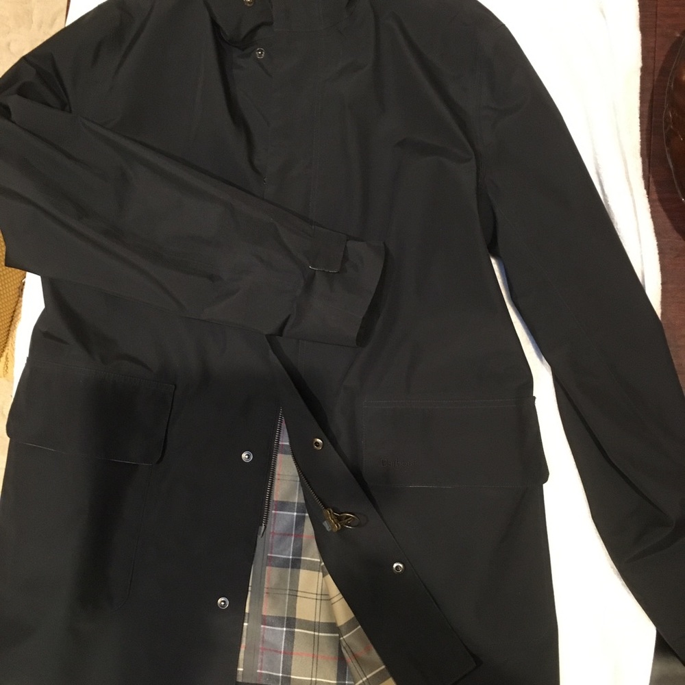 Barbour rain jacket